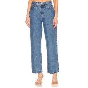 NWT Redone 90’s Crop Low Slung Denim